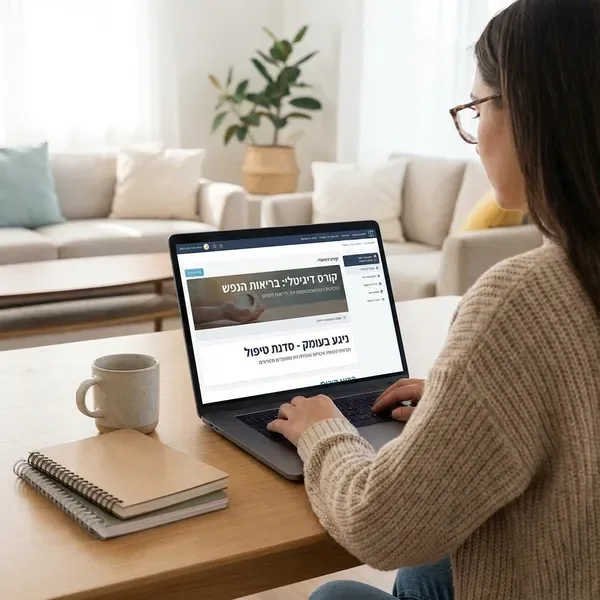 קורס דיגיטלי להתמכרות למין מהבית